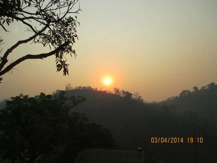 Sun set